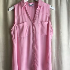Express sleeveless portifino shirt